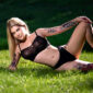 Lunna Hot Curvy Star Escort in Berlin with hot striptease